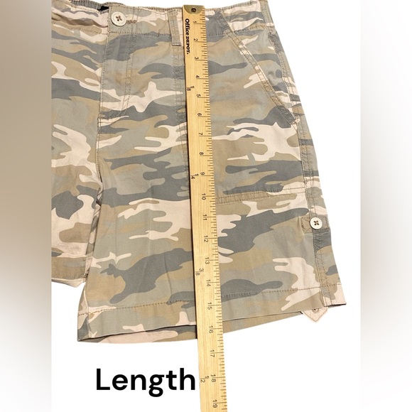 Sanctuary Tan and Green Camouflage Shorts Lightweight Design - Picture 4 of 7